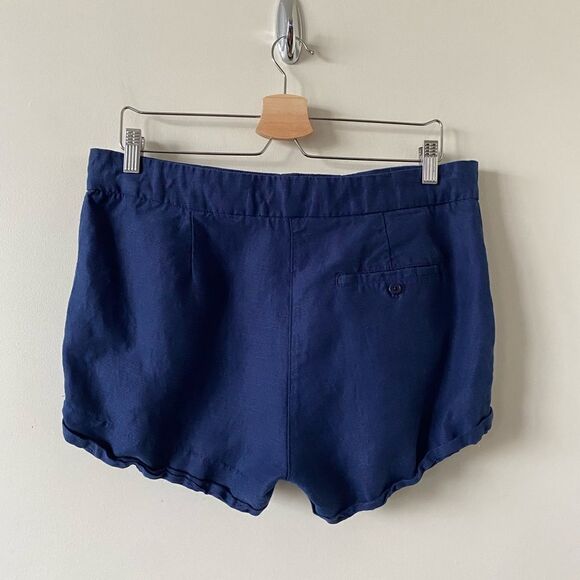 ARITZIA-WILFRED Free Allegra Short -Navy (Size:10) - Picture 3 of 6